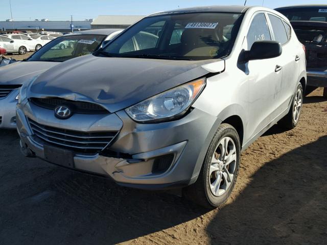 KM8JT3AC8AU098948 - 2010 HYUNDAI TUCSON GLS GRAY photo 2