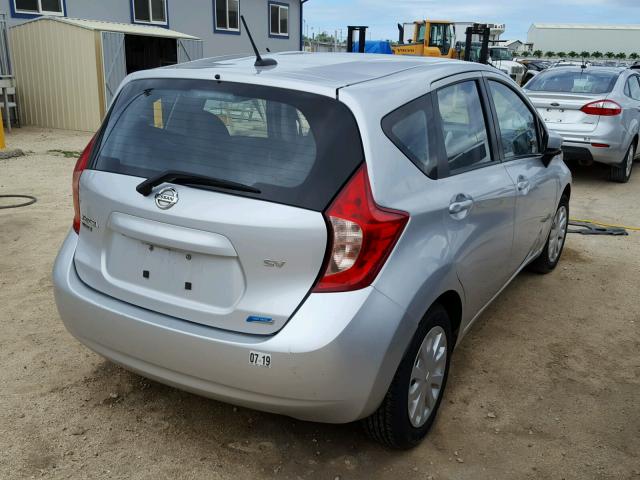 3N1CE2CPXGL399924 - 2016 NISSAN VERSA NOTE SILVER photo 4