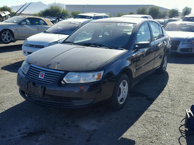 1G8AG52F75Z155575 - 2005 SATURN ION LEVEL BLACK photo 2
