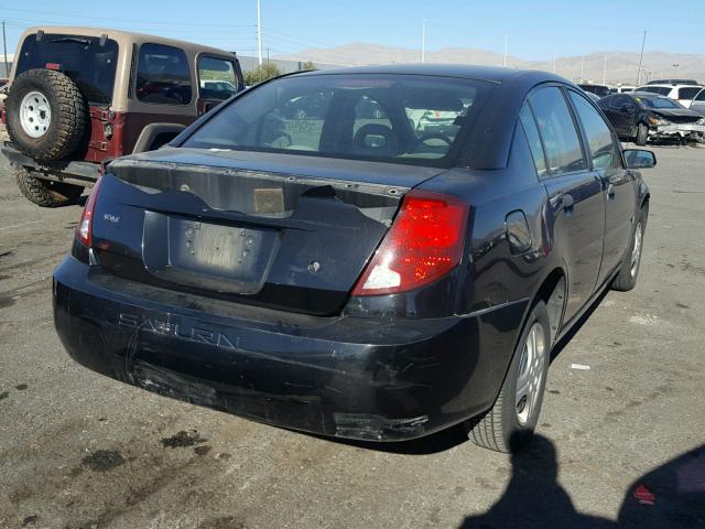 1G8AG52F75Z155575 - 2005 SATURN ION LEVEL BLACK photo 4