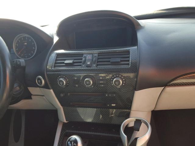 WBSEK93547CY78639 - 2007 BMW M6 GRAY photo 9