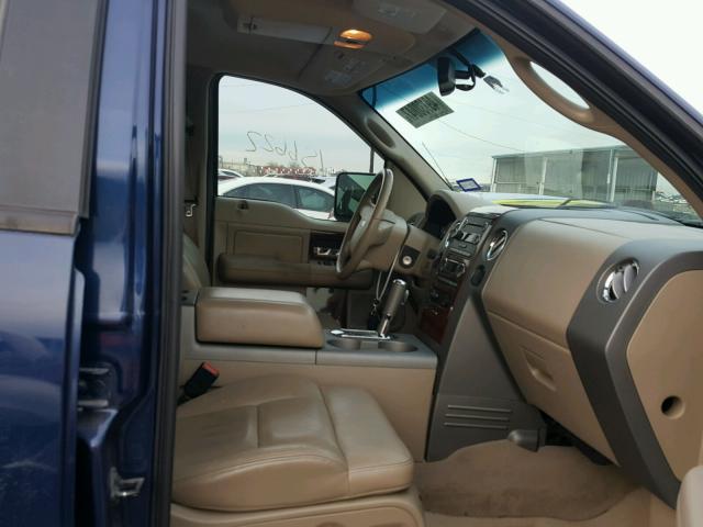 1FTPW14V68KB95384 - 2008 FORD F150 SUPER BLUE photo 5