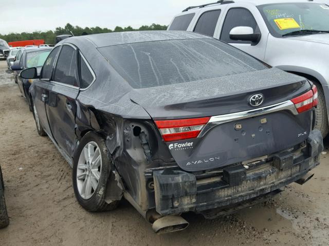 4T1BK1EB3EU122365 - 2014 TOYOTA AVALON BAS GRAY photo 3