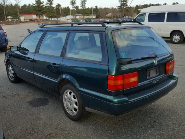 WVWFE83A1VE012330 - 1997 VOLKSWAGEN PASSAT GLX GREEN photo 3