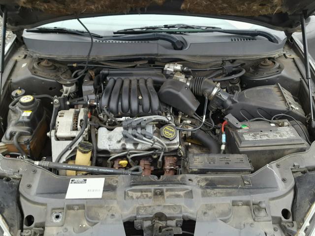 1FAHP53UX2G229117 - 2002 FORD TAURUS SE CHARCOAL photo 7