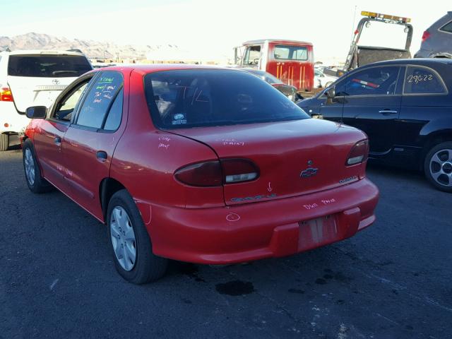 3G1JF5242TS869933 - 1996 CHEVROLET CAVALIER L RED photo 3