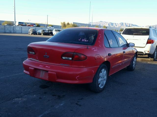 3G1JF5242TS869933 - 1996 CHEVROLET CAVALIER L RED photo 4