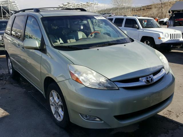 5TDBA22C46S055887 - 2006 TOYOTA SIENNA XLE GREEN photo 1