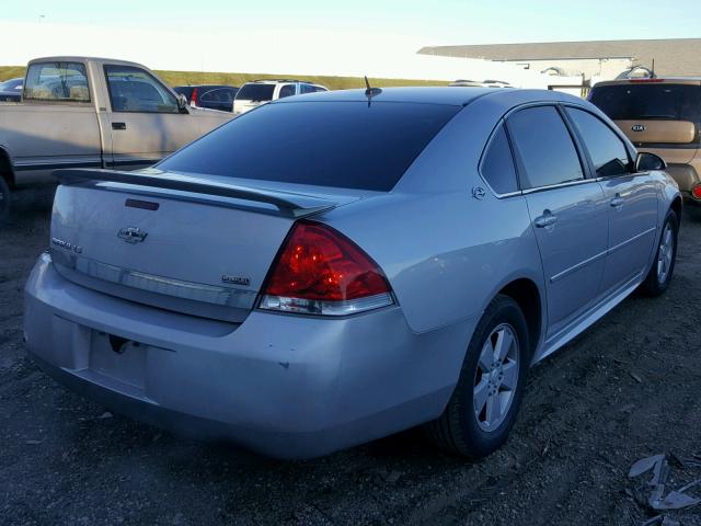 2G1WB57K991317066 - 2009 CHEVROLET IMPALA LS SILVER photo 4