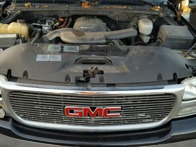 1GKFK16T53R314419 - 2003 GMC YUKON XL K BLACK photo 7