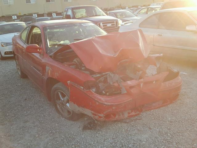 1G2NW12E21M643810 - 2001 PONTIAC GRAND AM G RED photo 1