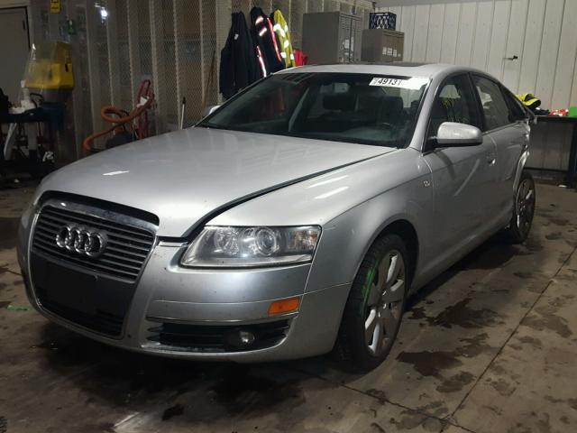 WAUDH74F47N022305 - 2007 AUDI A6 3.2 QUA SILVER photo 2