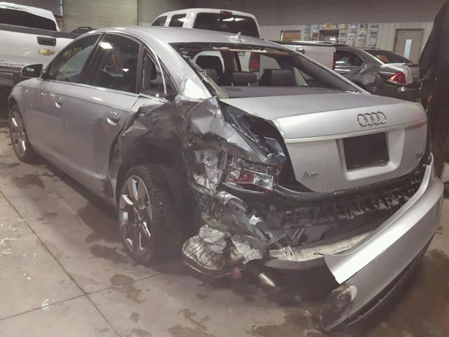 WAUDH74F47N022305 - 2007 AUDI A6 3.2 QUA SILVER photo 3