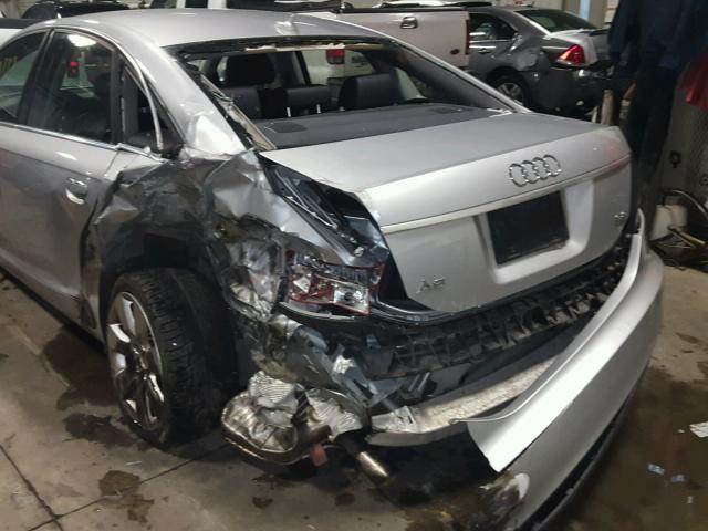 WAUDH74F47N022305 - 2007 AUDI A6 3.2 QUA SILVER photo 9