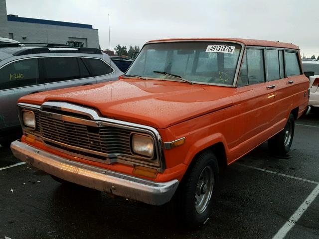 J9A15NN113791 - 1979 JEEP WRANGLER ORANGE photo 2