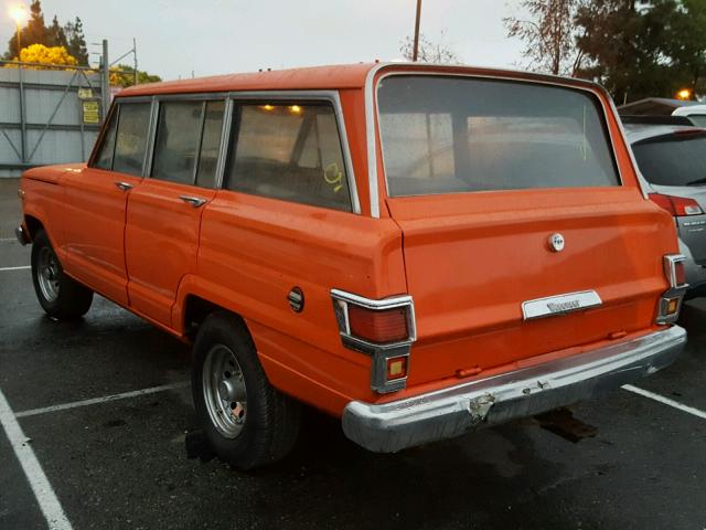 J9A15NN113791 - 1979 JEEP WRANGLER ORANGE photo 3