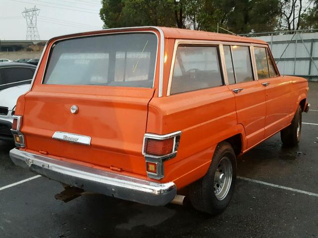 J9A15NN113791 - 1979 JEEP WRANGLER ORANGE photo 4