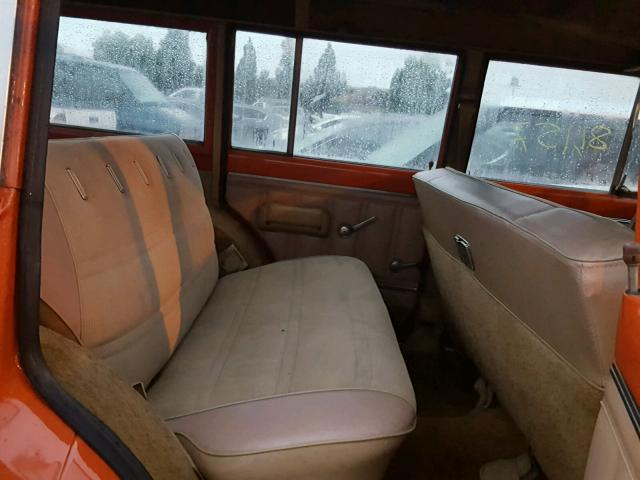 J9A15NN113791 - 1979 JEEP WRANGLER ORANGE photo 6