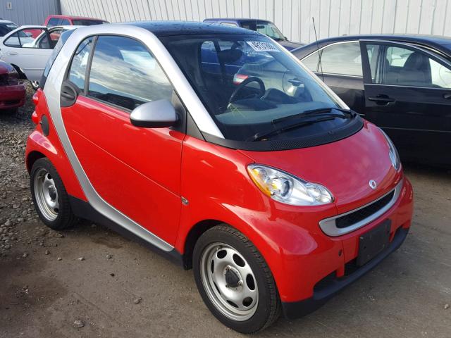 WMEEJ31XX9K316346 - 2009 SMART FORTWO PUR RED photo 1