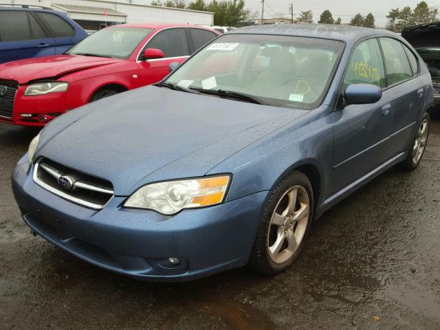 4S3BL626867202508 - 2006 SUBARU LEGACY 2.5 BLUE photo 2