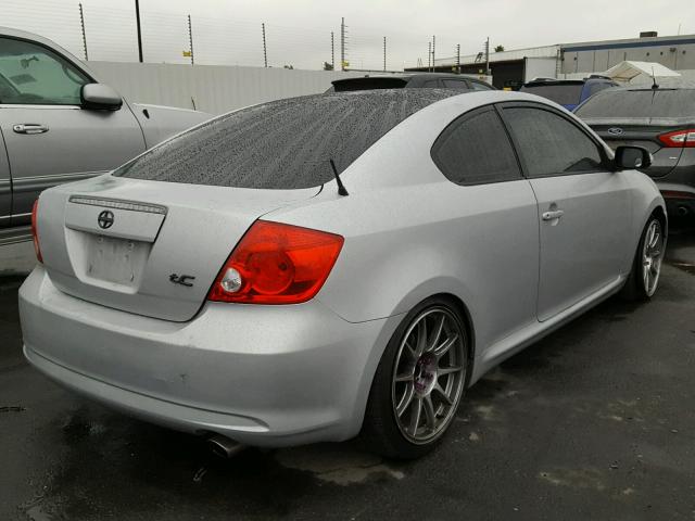 JTKDE177960114608 - 2006 TOYOTA SCION TC 银色 照片 4