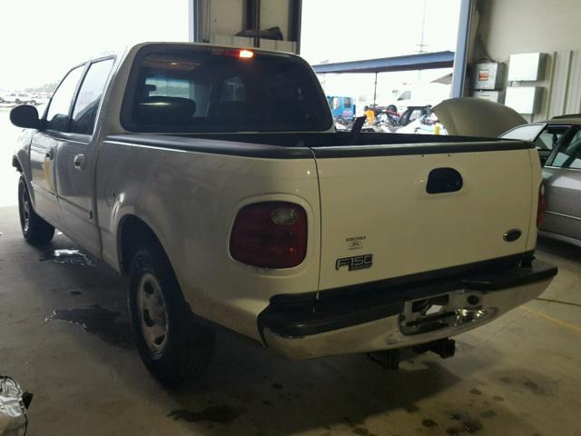 1FTRW07L12KD59774 - 2002 FORD F150 SUPER WHITE photo 3