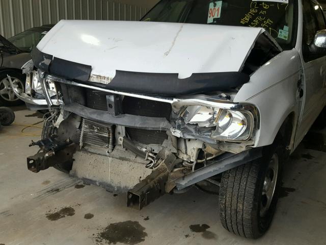 1FTRW07L12KD59774 - 2002 FORD F150 SUPER WHITE photo 9