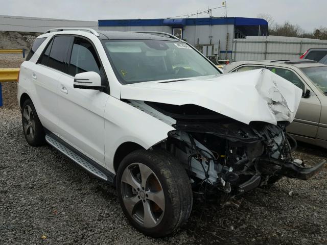 4JGDA5JB9GA682520 - 2016 MERCEDES-BENZ GLE 350 WHITE photo 1