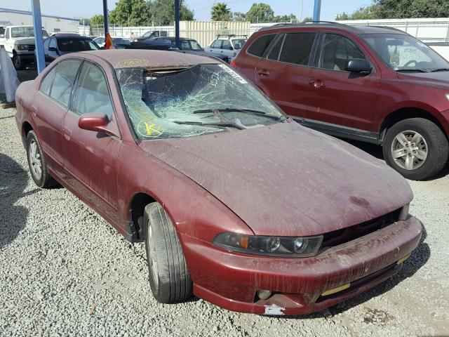 4A3AA46G5YE109191 - 2000 MITSUBISHI GALANT ES BURGUNDY photo 1