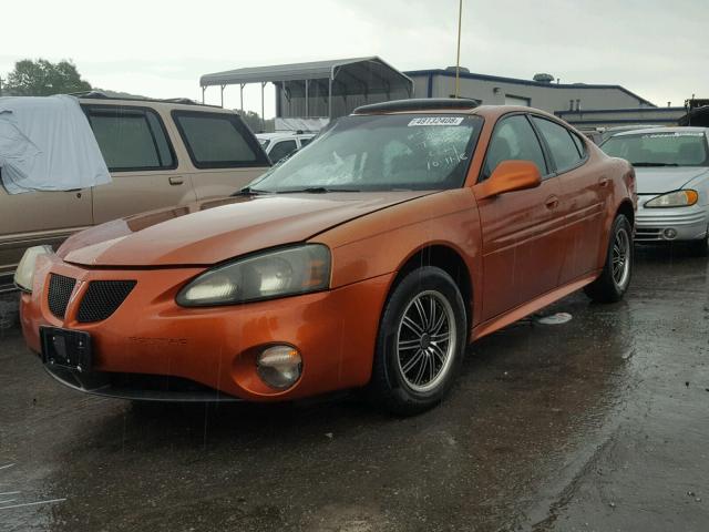 2G2WP522041134300 - 2004 PONTIAC GRAND PRIX Қызғылт сары фото 2