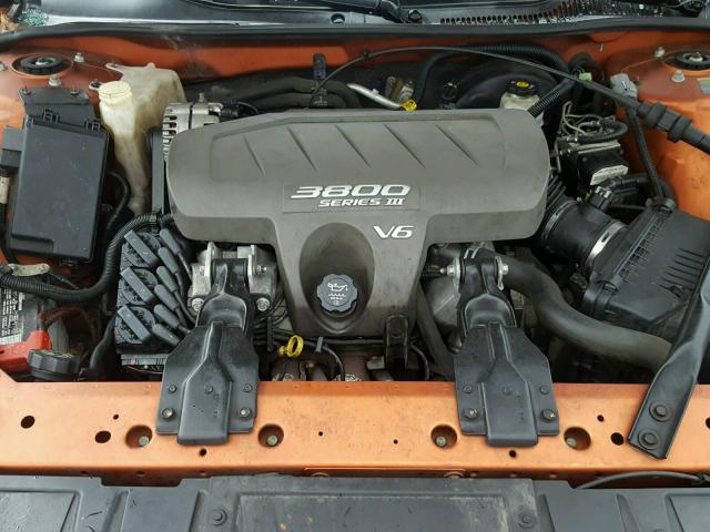 2G2WP522041134300 - 2004 PONTIAC GRAND PRIX Қызғылт сары фото 7