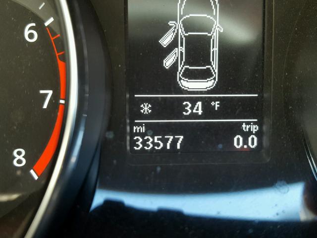 1VWAS7A34GC031029 - 2016 VOLKSWAGEN PASSAT S BLACK photo 8