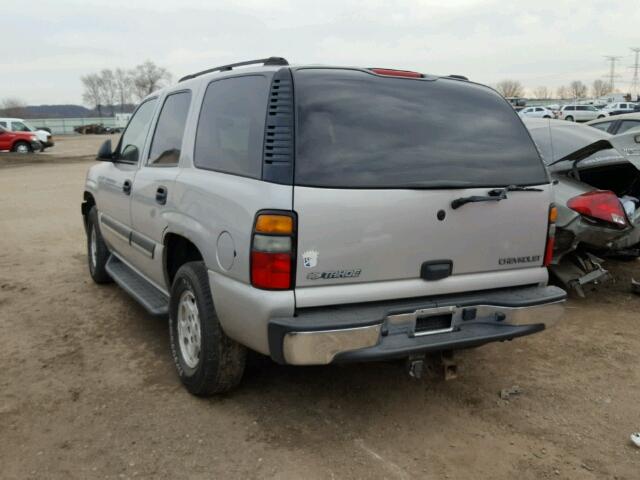 1GNEK13V74J208896 - 2004 CHEVROLET TAHOE K150 TAN photo 3