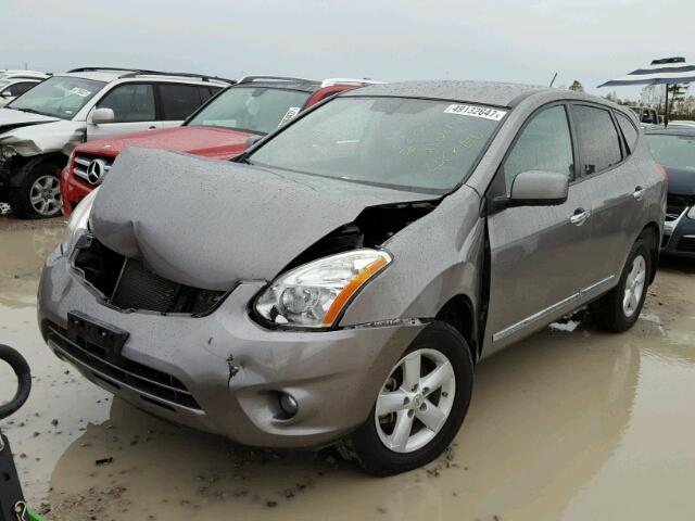 JN8AS5MT6DW548558 - 2013 NISSAN ROGUE S GRAY photo 2