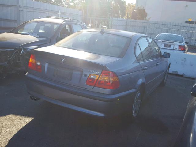 WBAAZ33415KW78131 - 2005 BMW 325 IS SUL BLUE photo 4