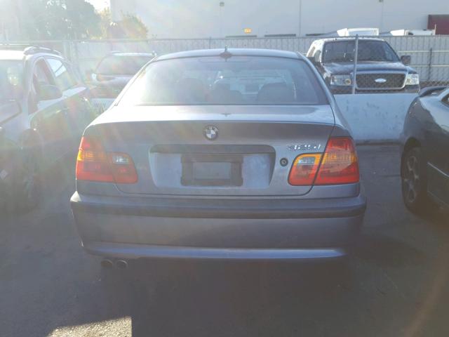 WBAAZ33415KW78131 - 2005 BMW 325 IS SUL BLUE photo 9