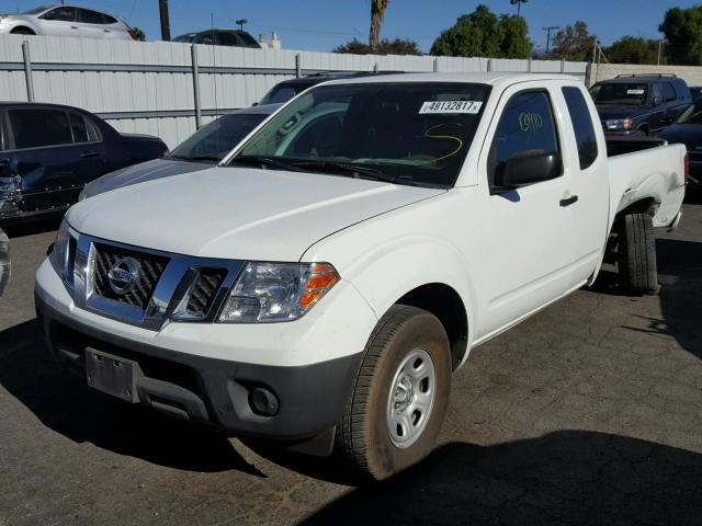 1N6BD0CT7DN750911 - 2013 NISSAN FRONTIER S WHITE photo 2