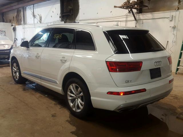 WA1LAAF75HD044353 - 2017 AUDI Q7 PREMIUM WHITE photo 3