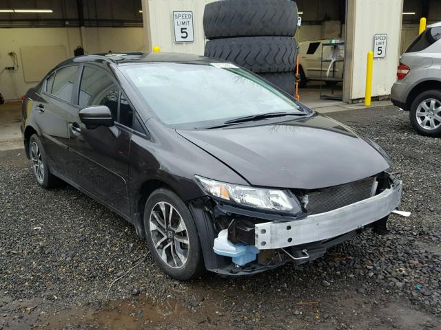 2HGFB2F88EH547342 - 2014 HONDA CIVIC EX BROWN photo 1