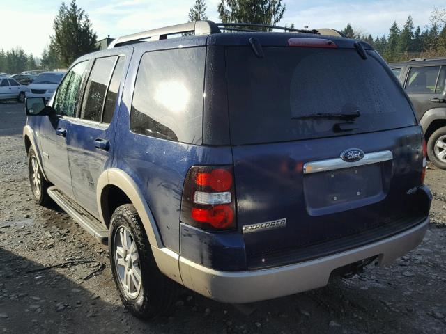 1FMEU74E38UA96490 - 2008 FORD EXPLORER E BLUE photo 3