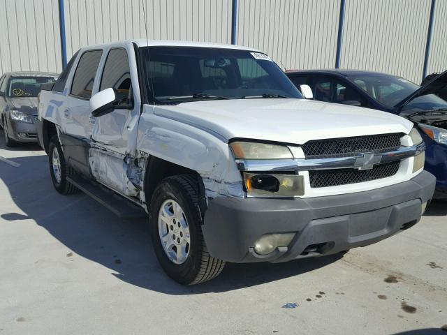 3GNEC13T13G254333 - 2003 CHEVROLET AVALANCHE WHITE photo 1