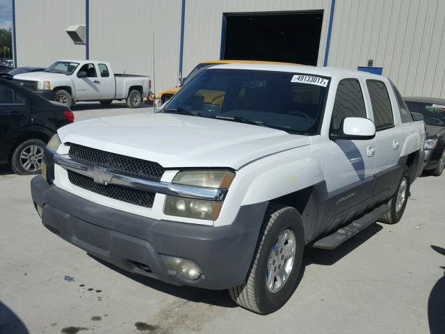 3GNEC13T13G254333 - 2003 CHEVROLET AVALANCHE WHITE photo 2