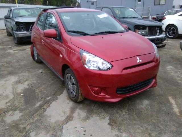 ML32A3HJ4FH037666 - 2015 MITSUBISHI MIRAGE DE RED photo 1