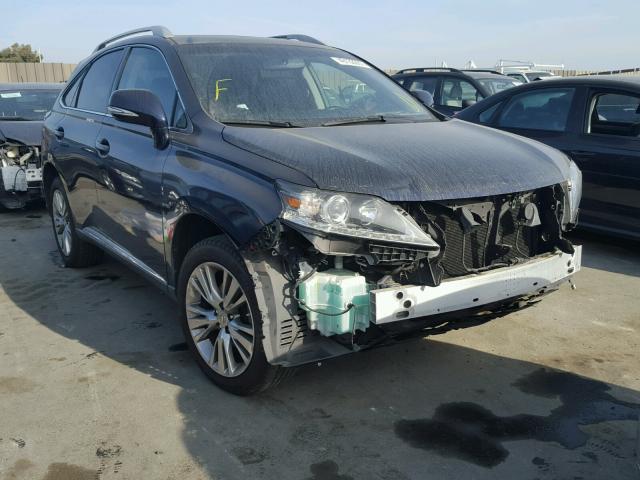 2T2BK1BA2DC167014 - 2013 LEXUS RX 350 BLUE photo 1