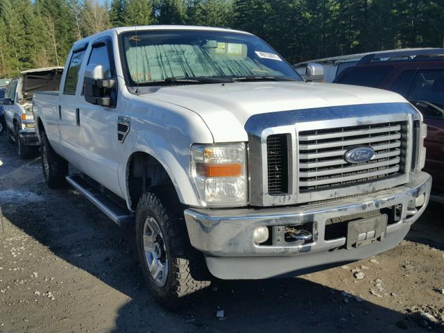 1FTWW31R59EA45149 - 2009 FORD F350 SUPER WHITE photo 1