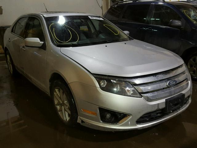 3FAHP0JG7BR338725 - 2011 FORD FUSION SEL SILVER photo 1