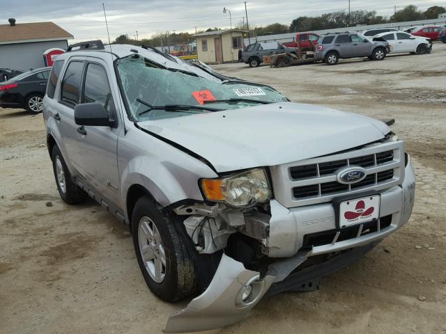 1FMCU49349KA91857 - 2009 FORD ESCAPE HYB SILVER photo 1