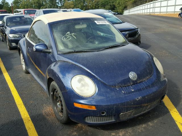 3VWRF31Y86M320469 - 2006 VOLKSWAGEN NEW BEETLE Mavi foto 1