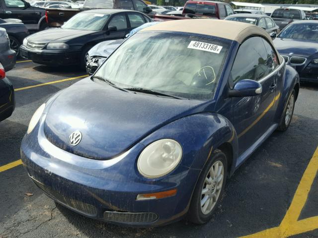 3VWRF31Y86M320469 - 2006 VOLKSWAGEN NEW BEETLE Mavi foto 2
