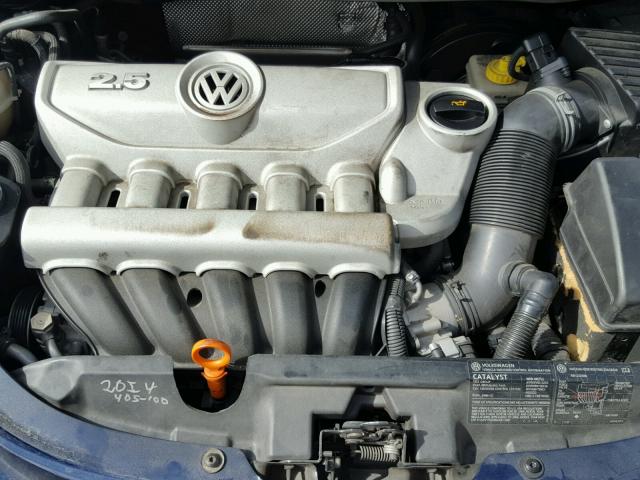 3VWRF31Y86M320469 - 2006 VOLKSWAGEN NEW BEETLE Mavi foto 7
